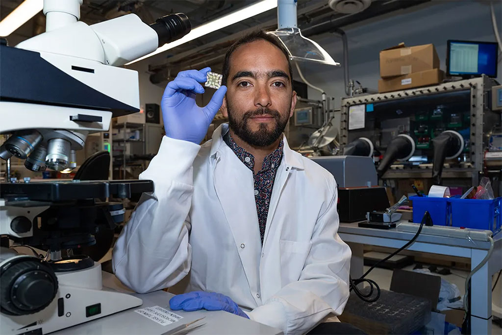 man in lab coat