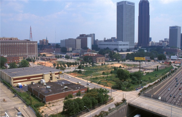 Tech Square area in 2001